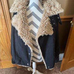 Free People black and Tan jacket